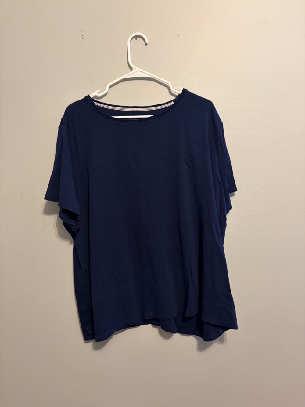 croft & barrow Navy Short Sleeve Crewneck Tee